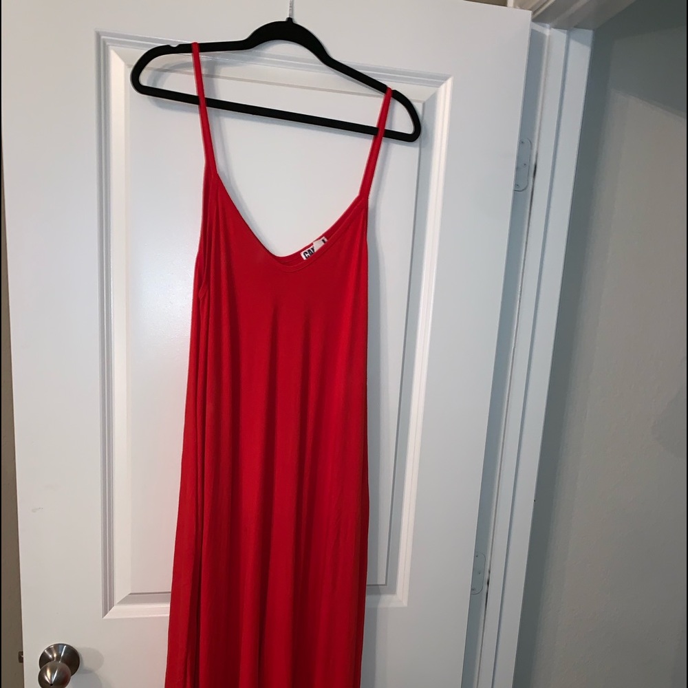 Drop crotch jump suit